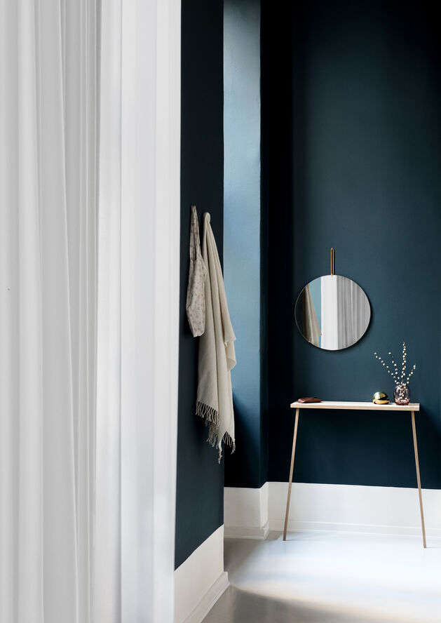 Moebe Wall Mirror spejl 70 cm. Brass
