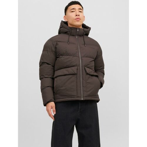 Jack & Jones - 12238849 JORVESTERBRO PUFFER-CHOCOLATE BROWB Marrón