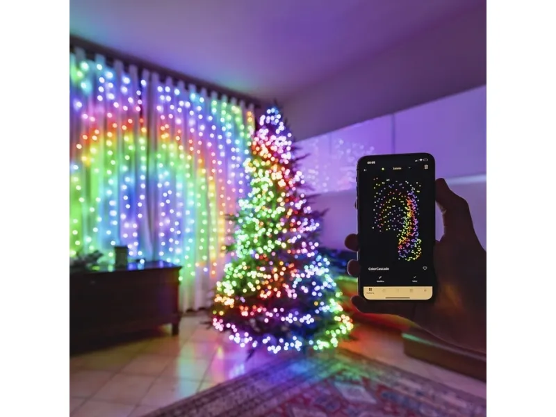 Twinkly Strings 600 LEDs Multicolor RGB - 48 meter/600 lys