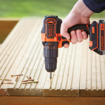 BLACK+DECKER accuklopboormachine BDCHD18KB-QW
