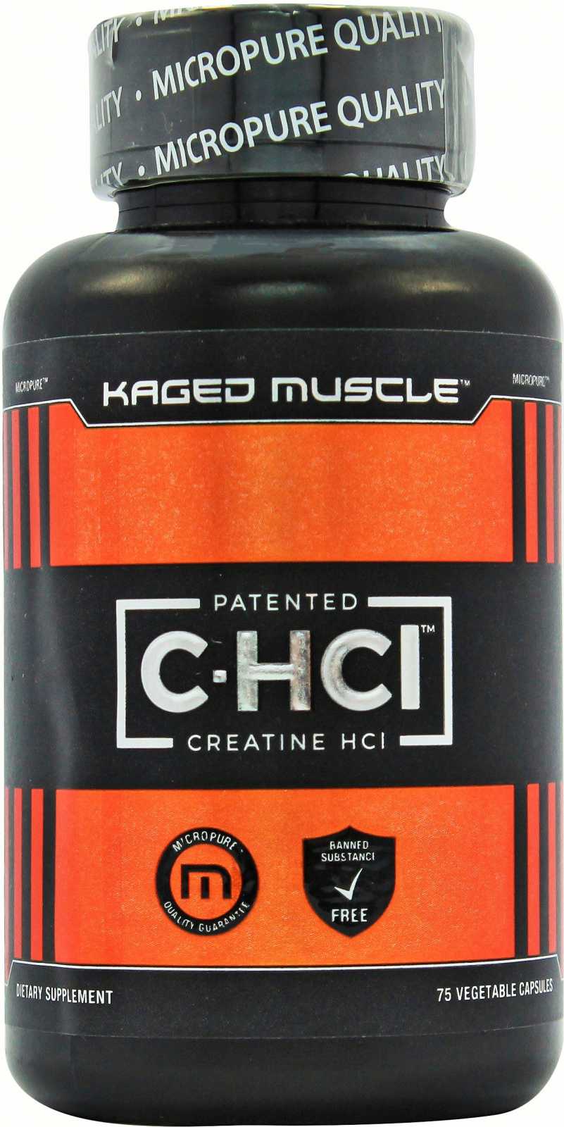 Kaged Muscle Creatina HCL - C-HCl 75 cápsulas vegetais