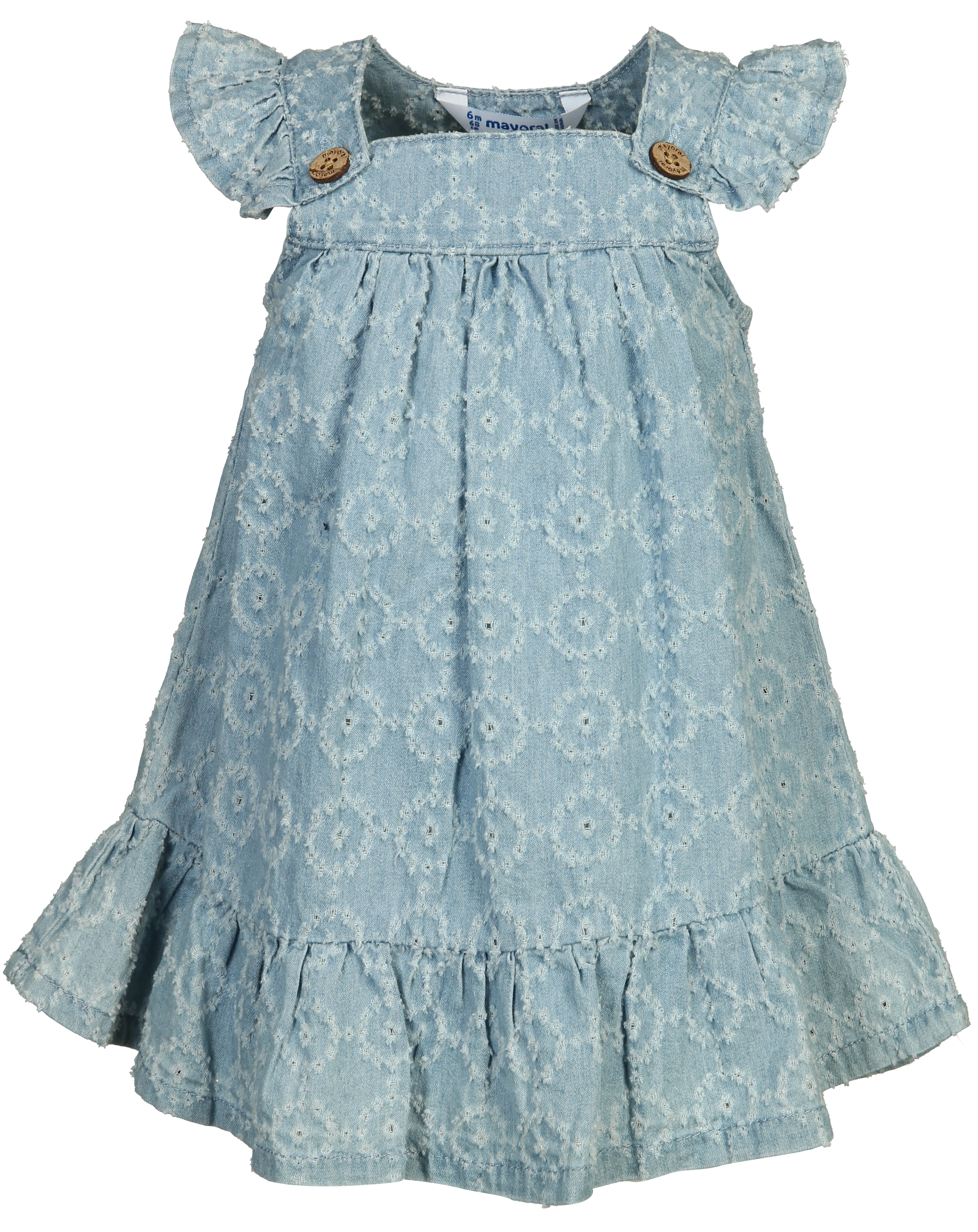 Trägerkleid PATTERN in jeansblau