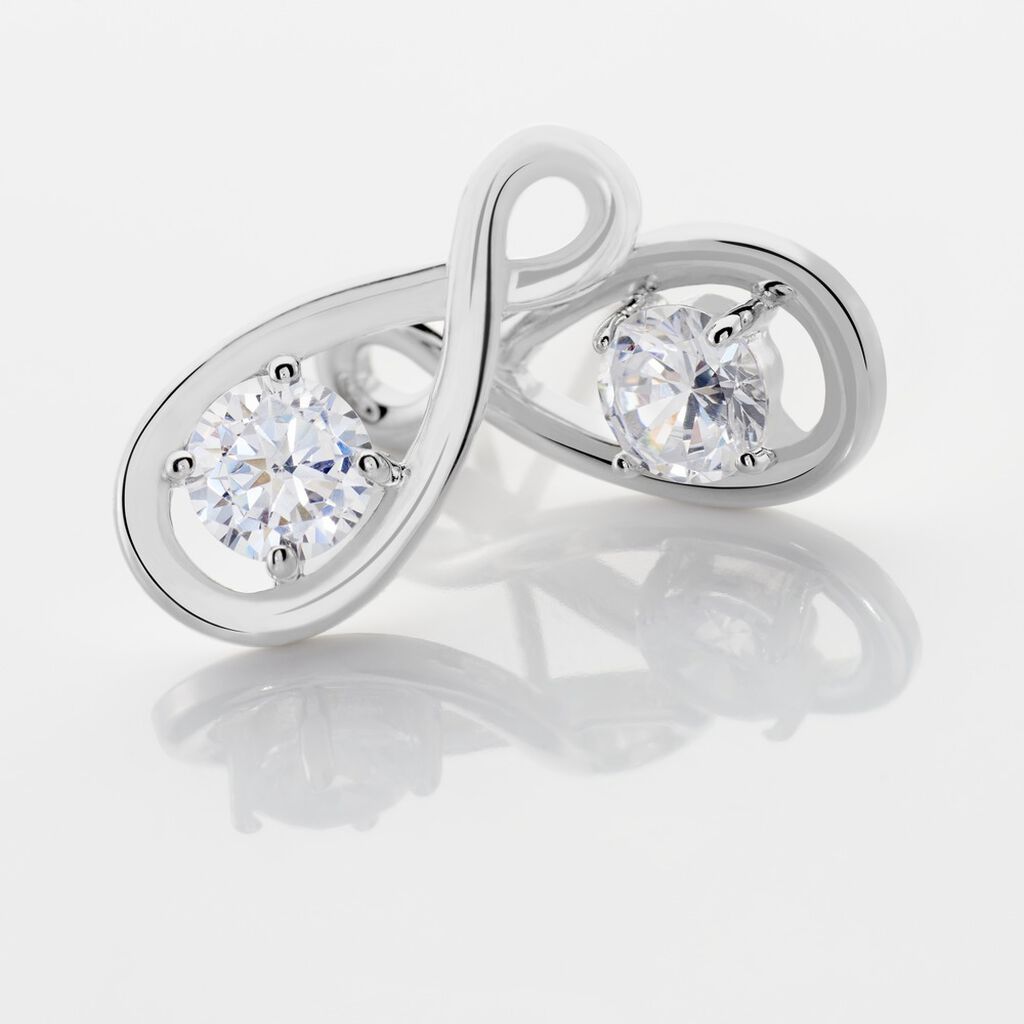 Boucles D'oreilles Pendantes Euphorbe Argent Oxydes