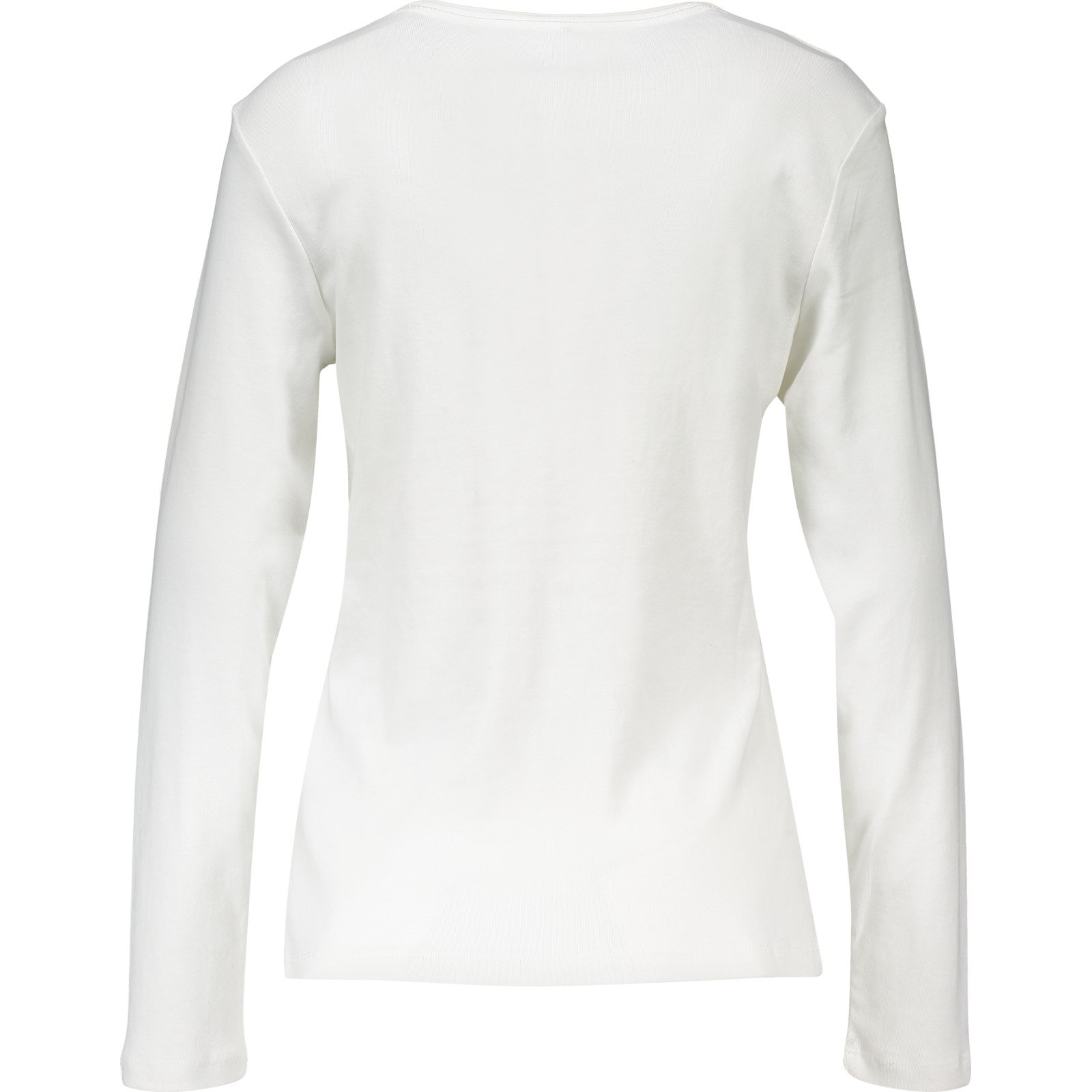 Olsen Damen-Langarmshirt uni offwhite, 38