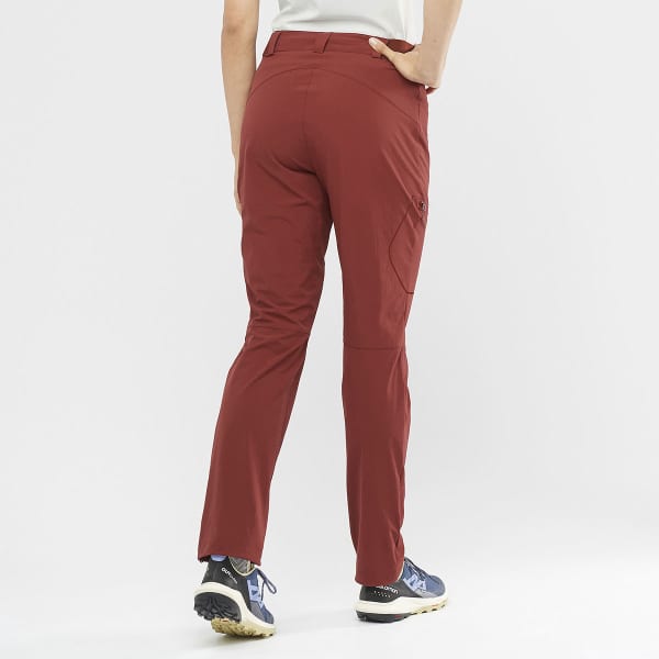 Pantalon randonnée SALOMON WAYFARER PANTS W CABERNET