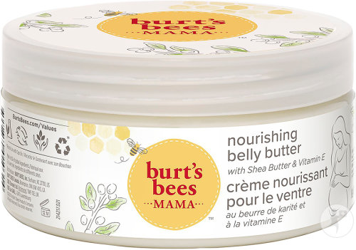 Burt's Bees Mama Crème Nourrissante Pour Le Ventre Au Beurre De Karité Et Vitamine E 185g