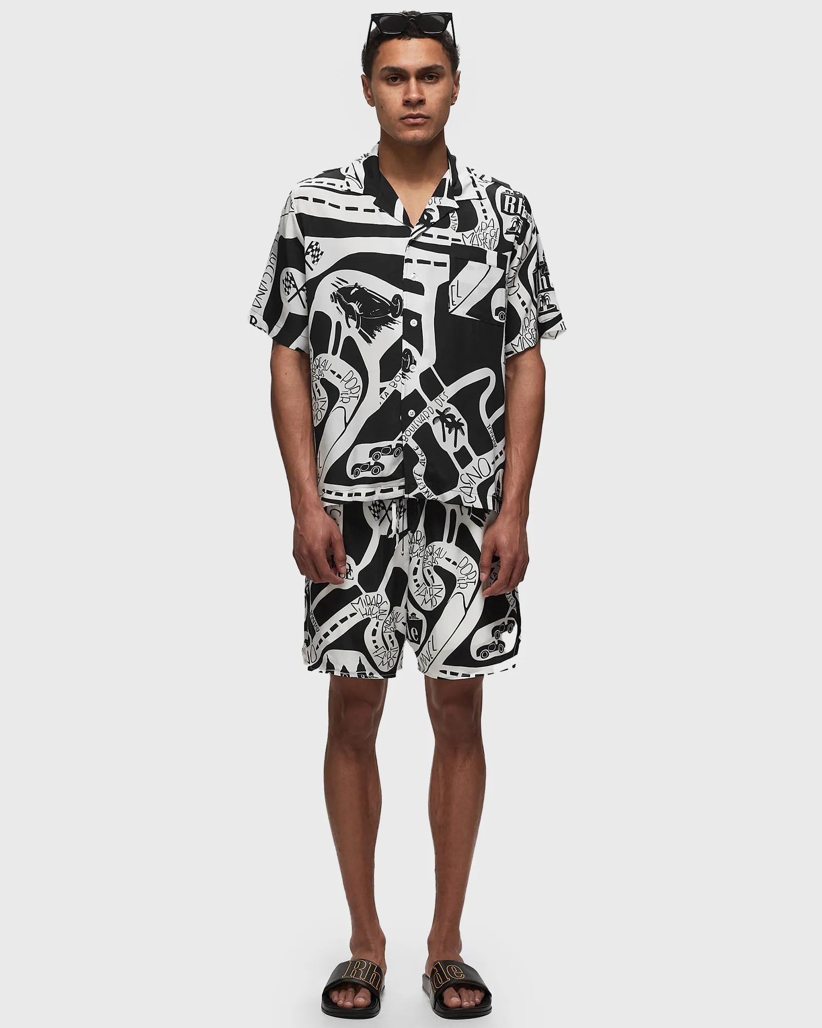 Rhude STRADA SILK SHORT