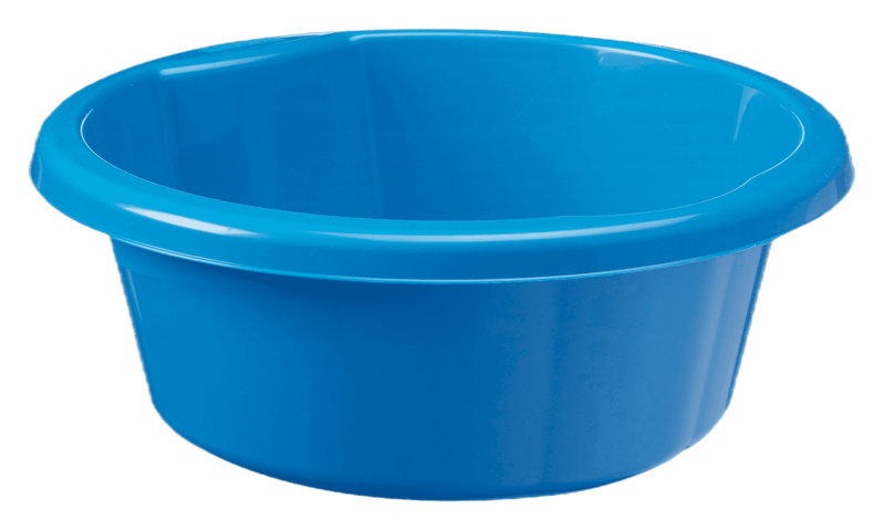 Water-line wasbak rond 9L grijs