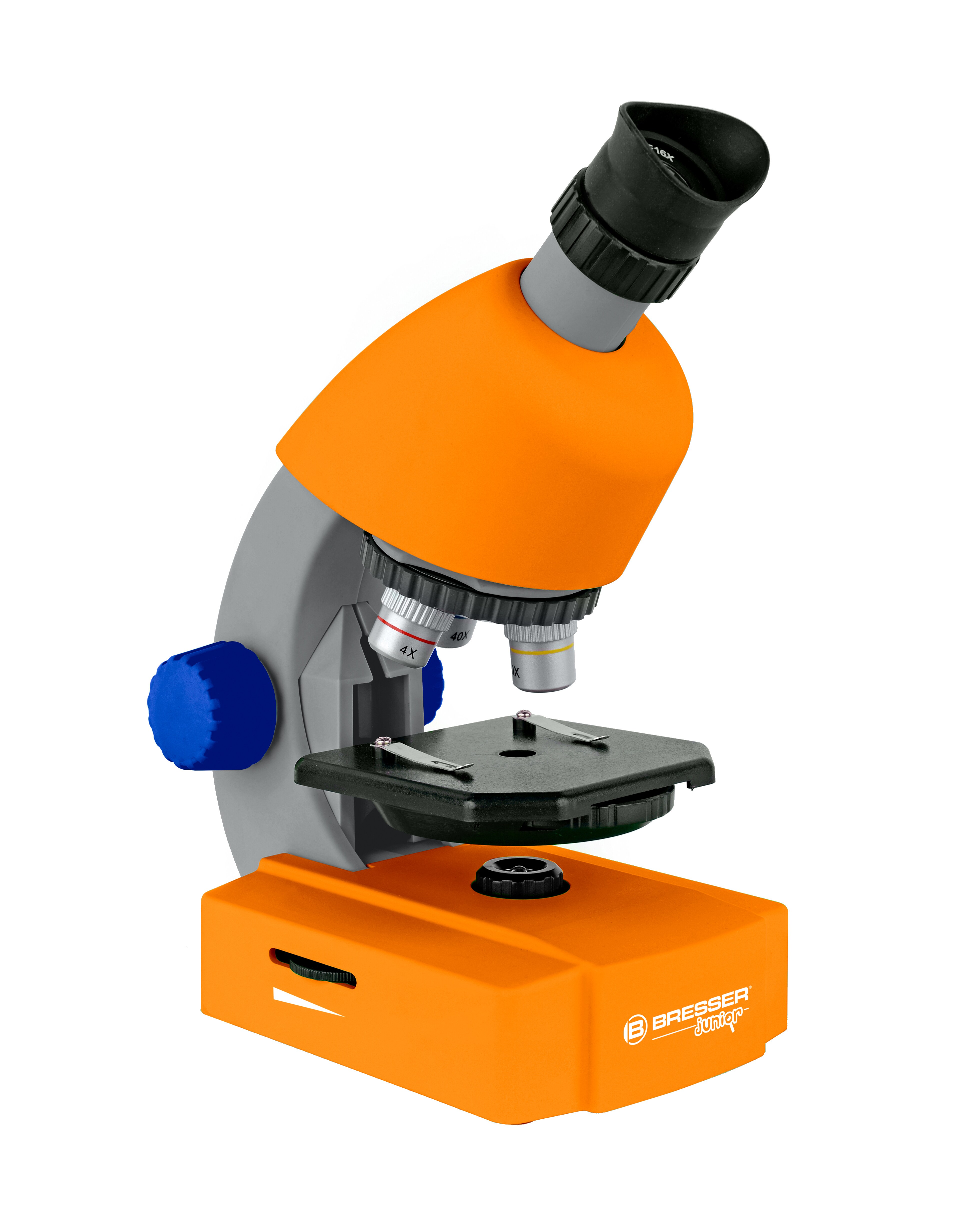 BRESSER JUNIOR Kindermikroskop mit Zoomokular 40x-640x Vergrößerung