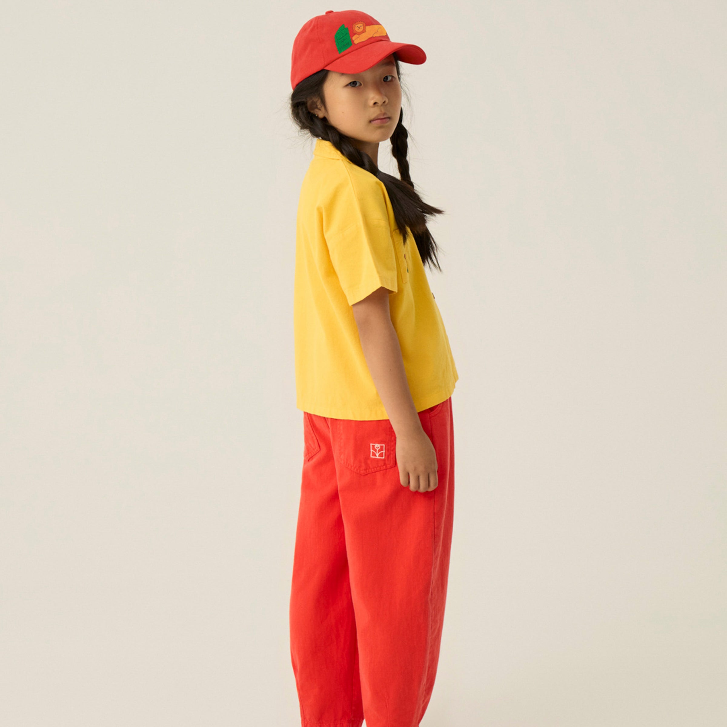 Hose Washed Red