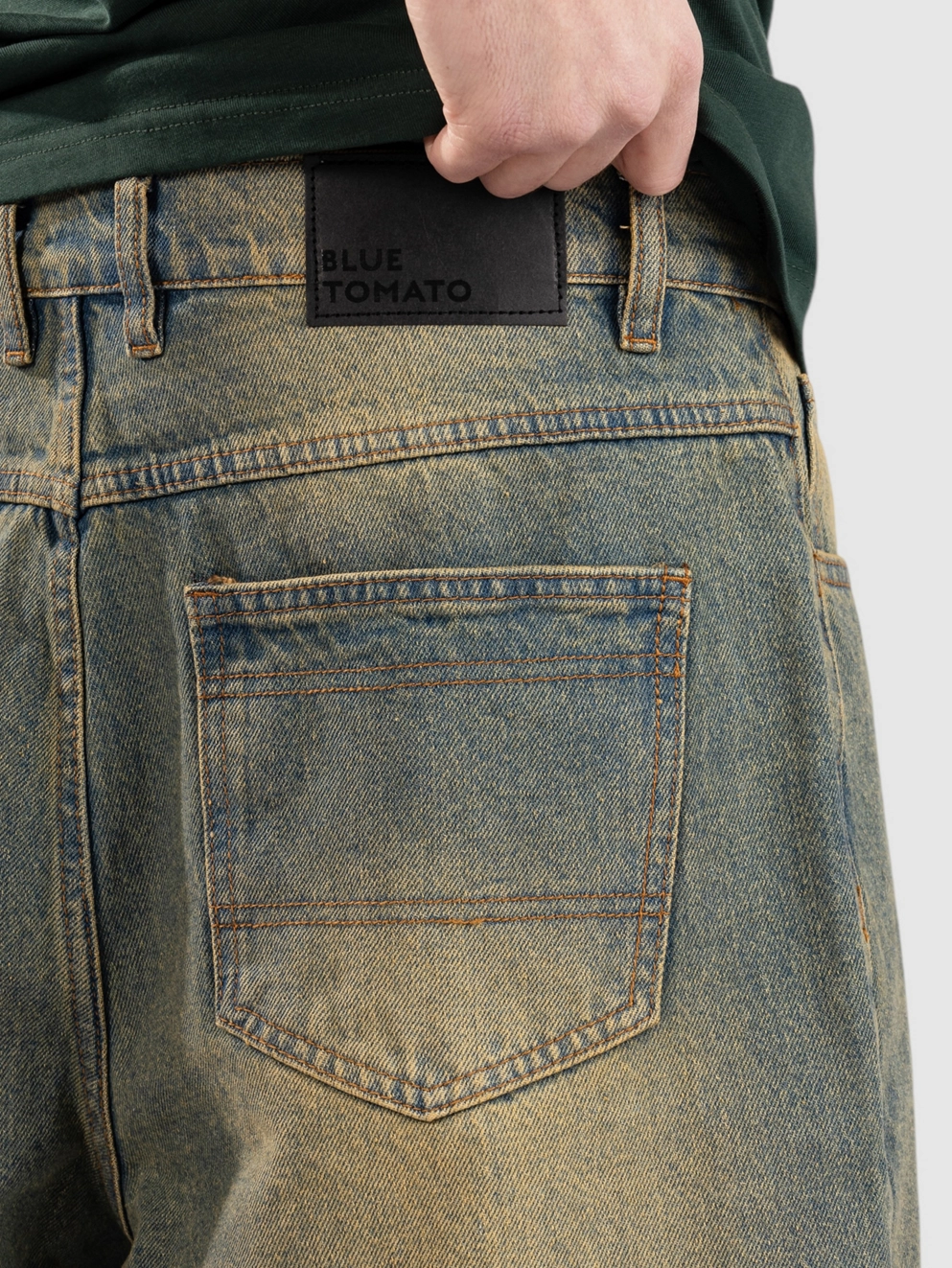 Blue Tomato Vintage Denim Baggy Jeans vintage blue