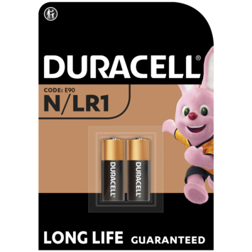 Duracell Batterij N/MN9100 Alkaline 1,5V 2 stuks