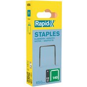Rapid Agrafe fil plat no. 140, 10 mm, petit paquet