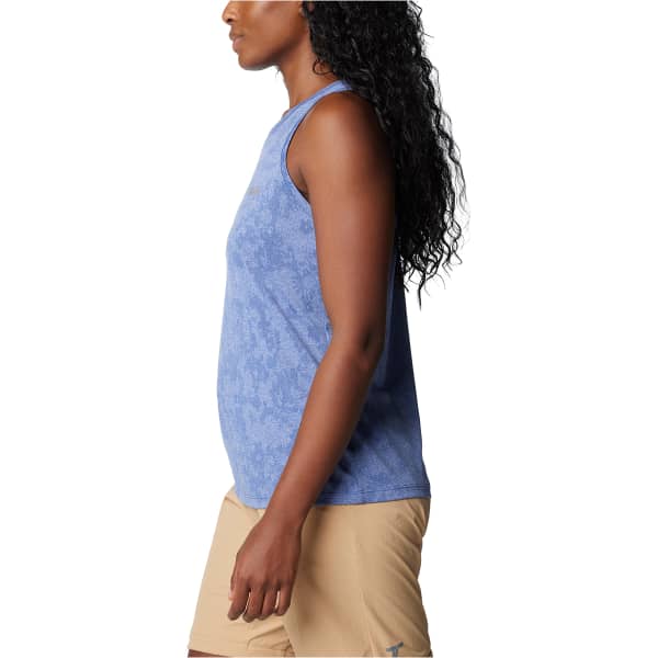 Débardeur randonnée COLUMBIA W BLUEBIRD CANYON TANK EVE POPFLORID JAQUARD