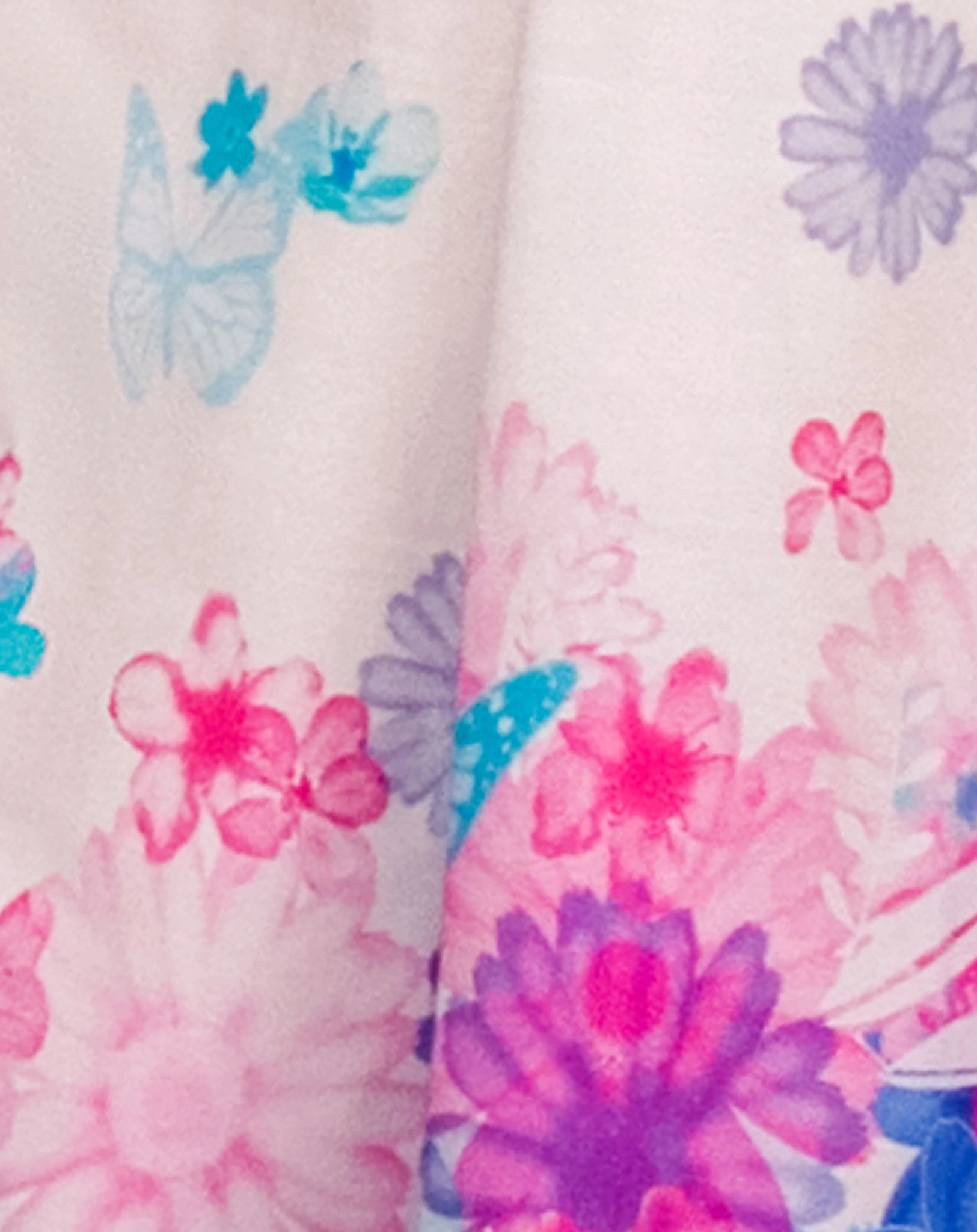 Kleid FLOWER PARADISE ärmellos in jeans blue