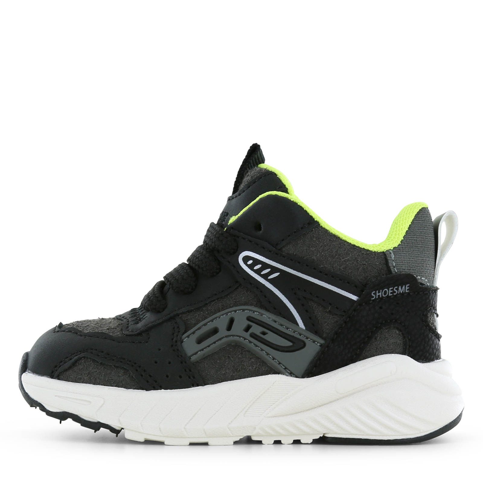 Shoesme sportief zwart sneakertje Microfiber nubuck | Sale