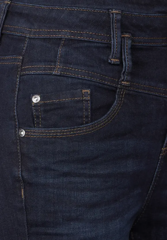 Slim Fit Jeans - dark blue soft wash