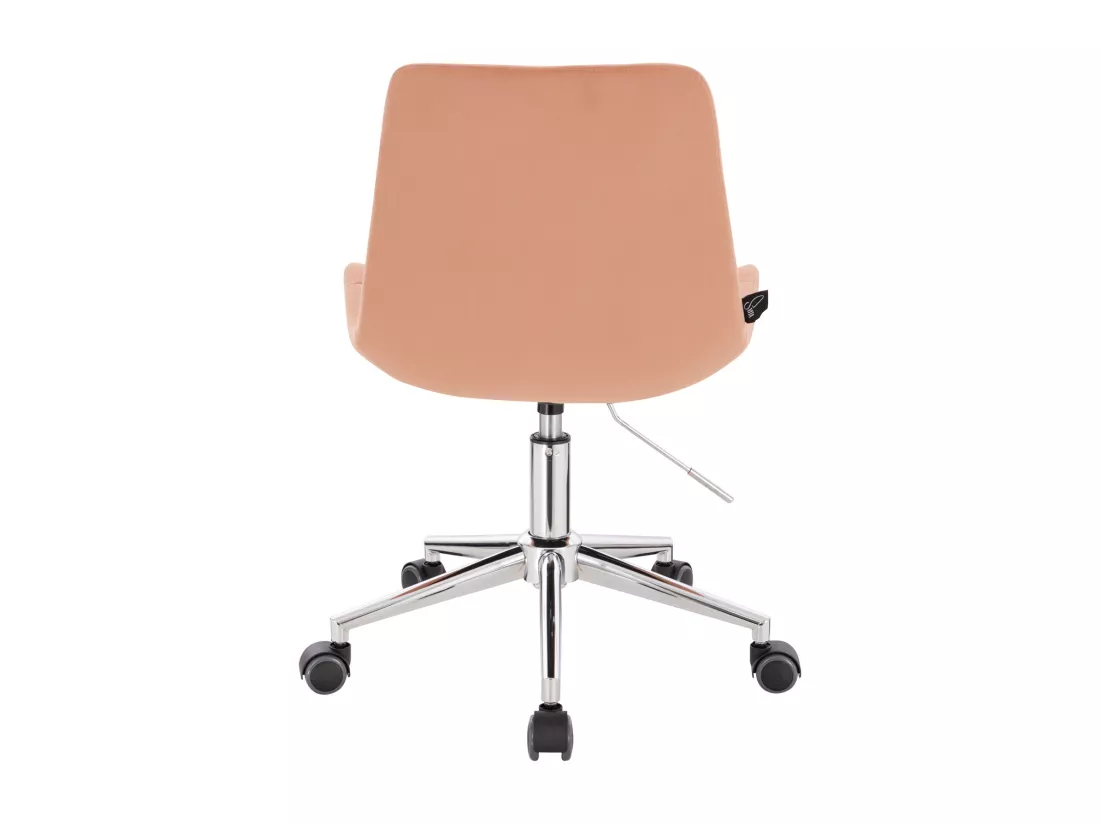 Chaise de bureau MICKY pour enfants réglable en hauteur Orange pastel