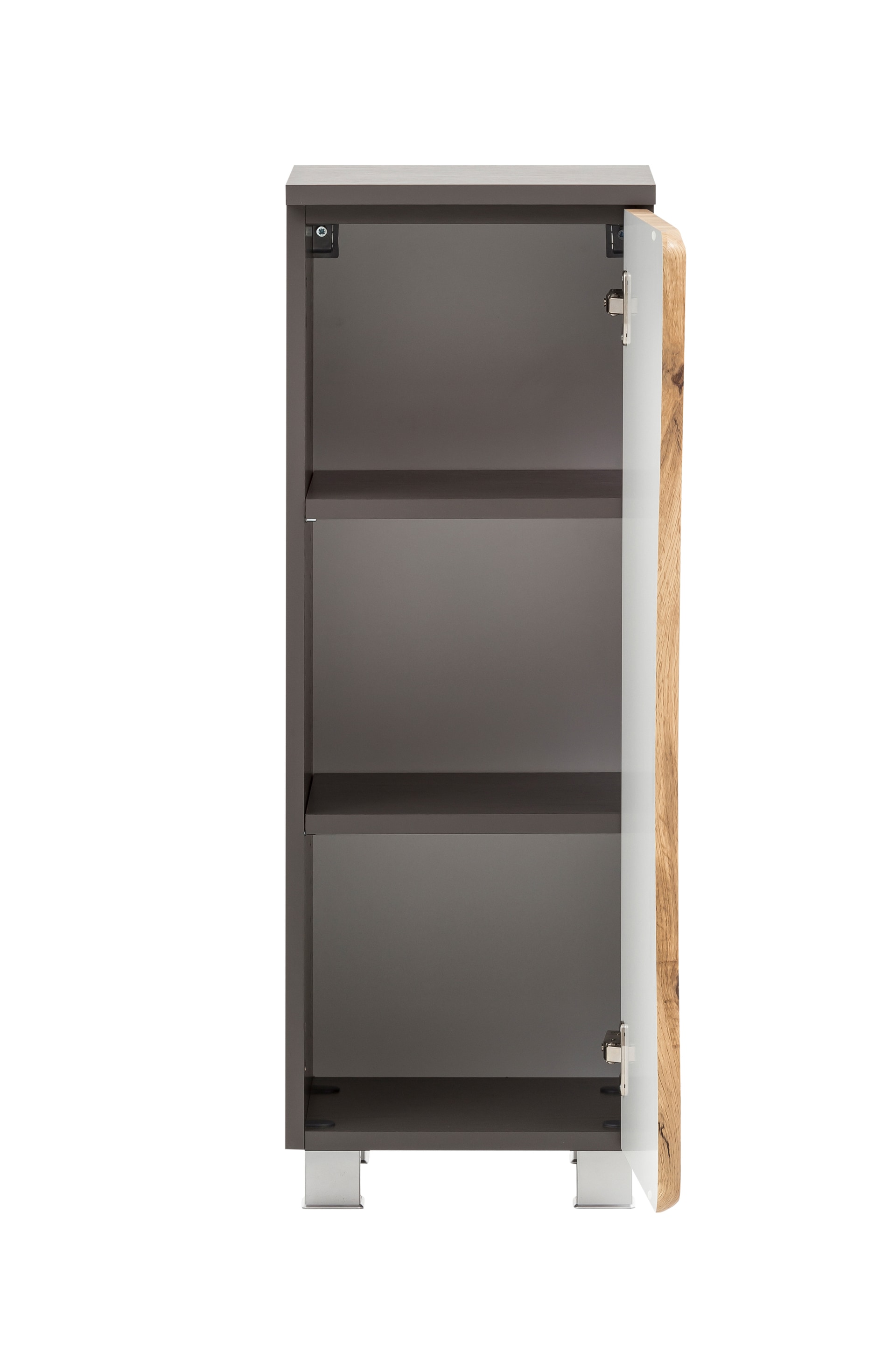 Bad-Unterschrank ANTWERPEN braun/grau 30cm