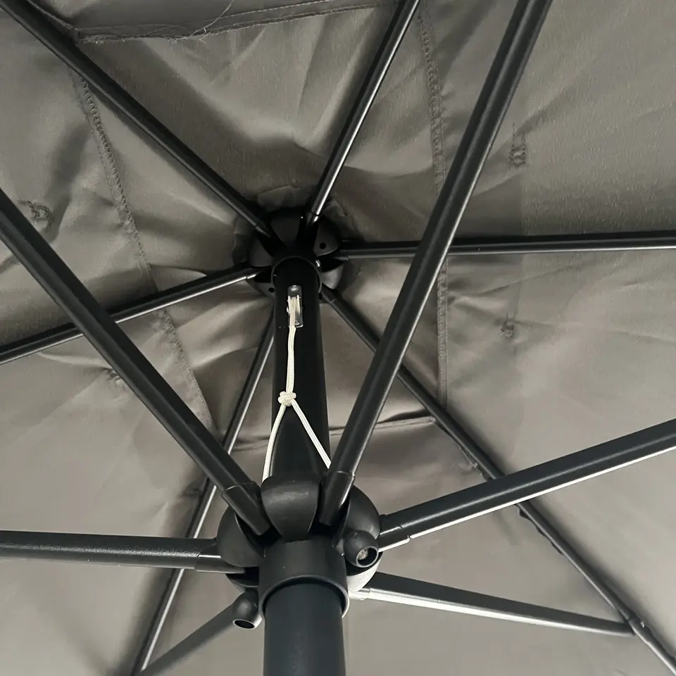 Happy Garden Parasol HAPUNA - Grijs - Aluminium