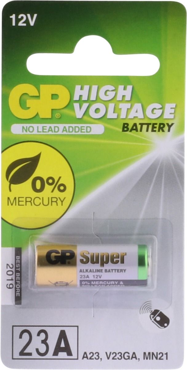 GP Batteries High Voltage 23A Wegwerpbatterij Alkaline