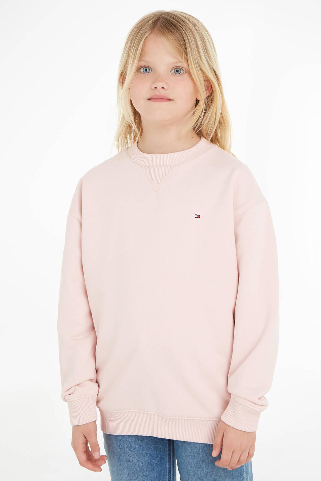 Tommy Hilfiger sweater lichtroze