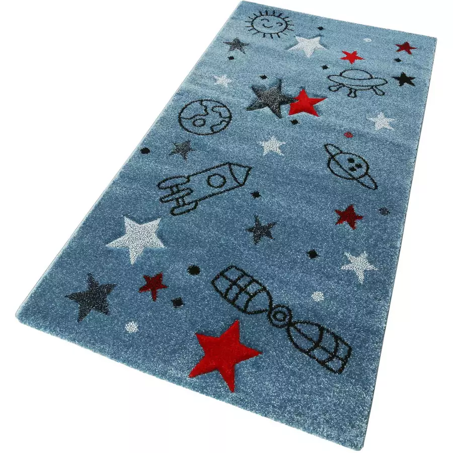 Esprit Kinderteppich Yoda blau