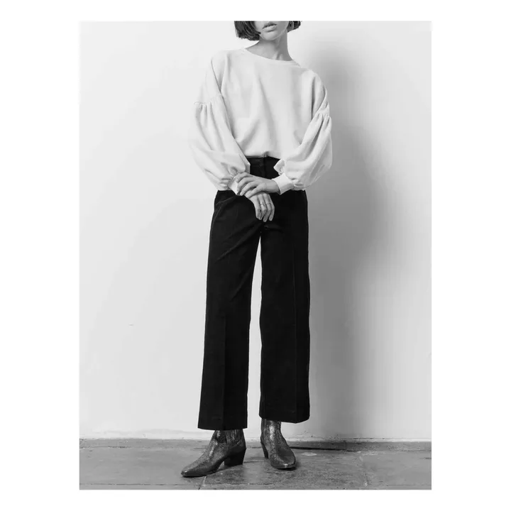 Sessùn Pantalon Hudvelvet | Bleu marine