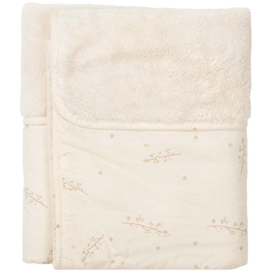koeka Babydecke Plüsch reversible Coast Weiß