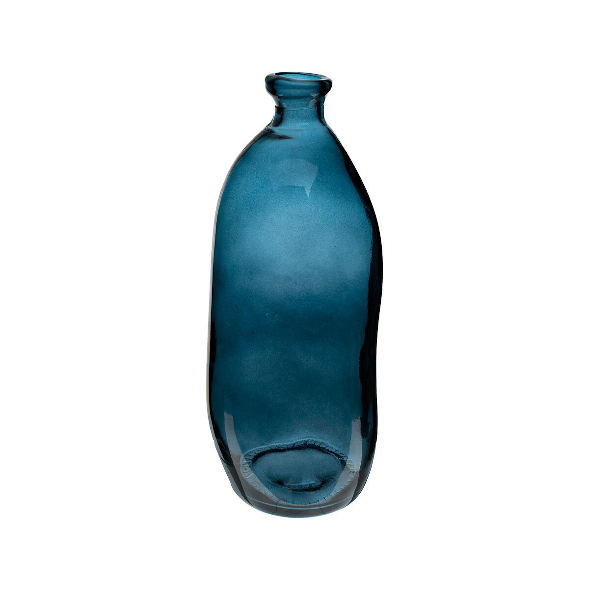 VASE BOUTEILLE VERRE RECYCLE ORAGE H.51CM