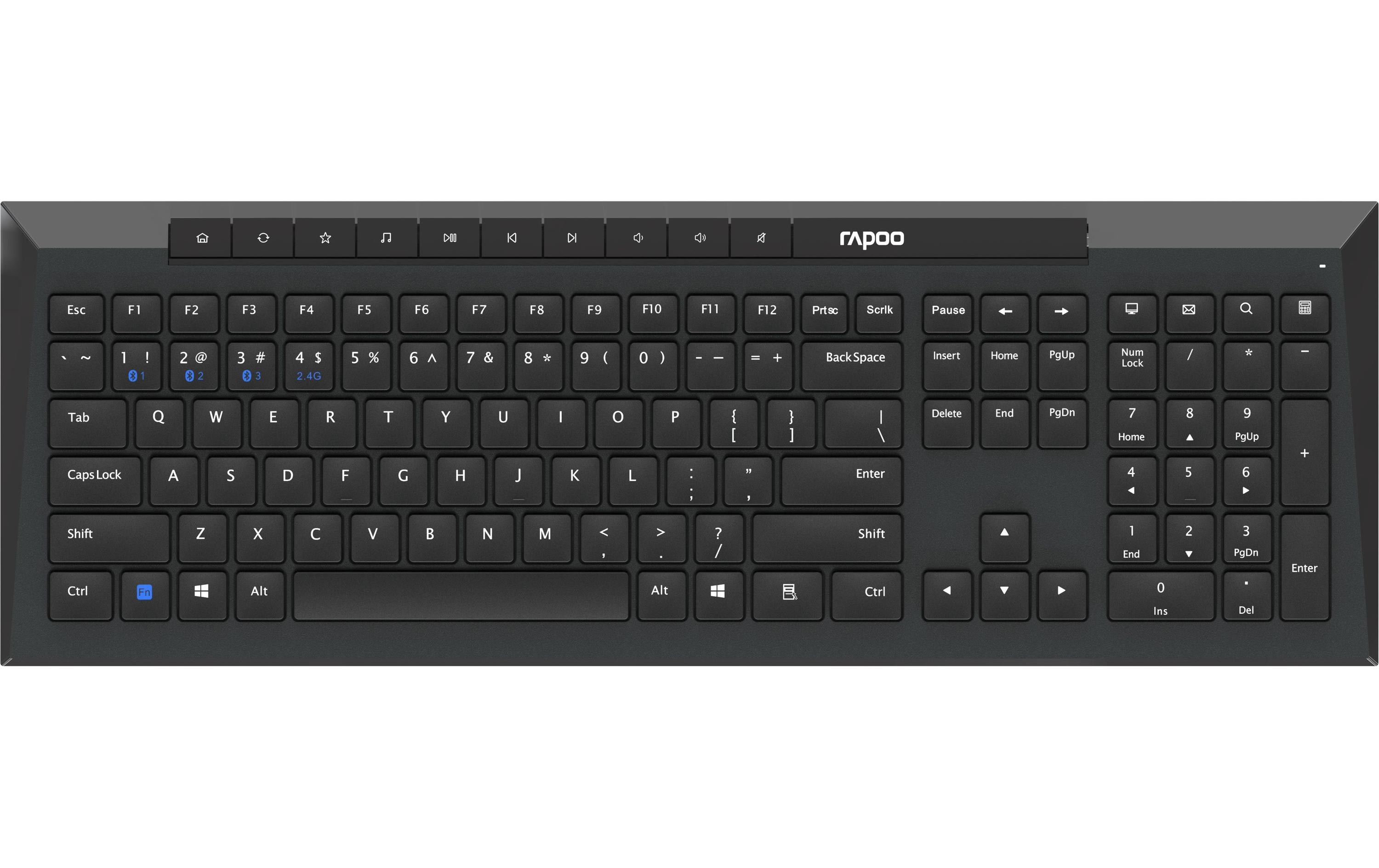 Tastatur-Maus-Set 8210M Optical SetTastatur-Maus-Set mit drahtloser Multimodus-Verbindung