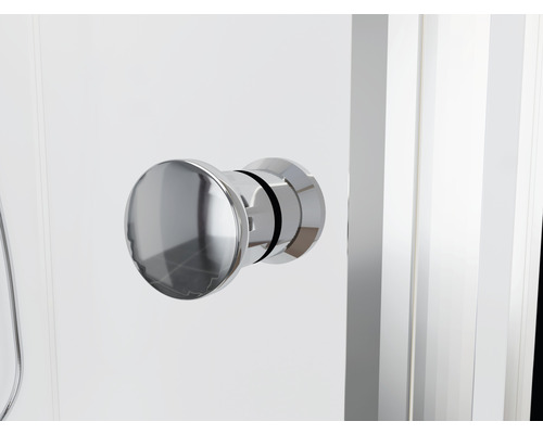Aurlane Silver zen complete douche-unit, 80 x 110 x 217 cm, zilver-mat