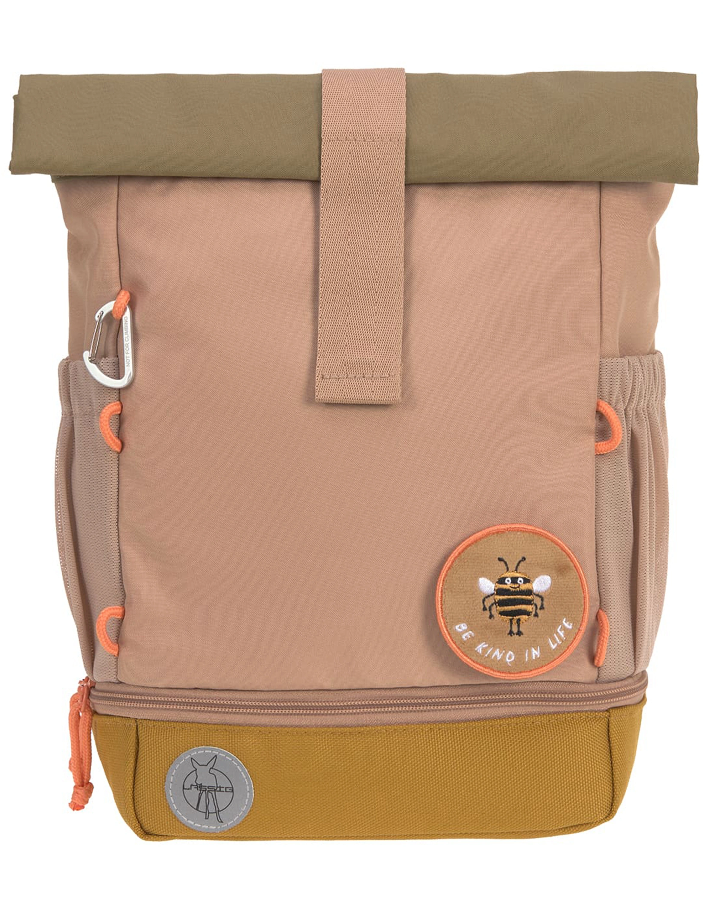Rolltop-Rucksack NATURE (32,5x23x11) in hazelnut