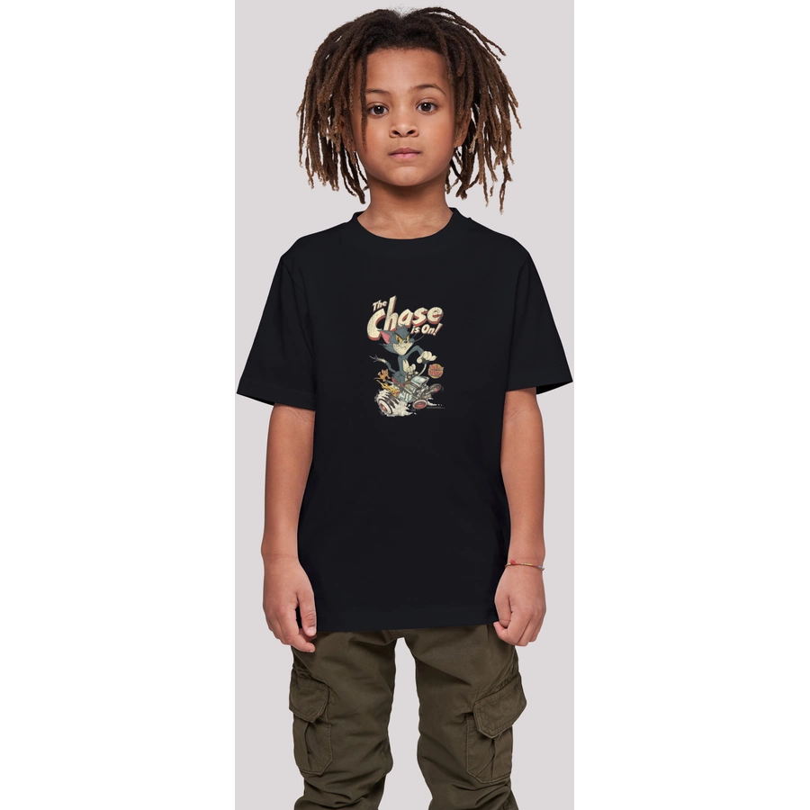 F4NT4STIC T-Shirt Tom and Jerry TV Serie The Chase Is On schwarz