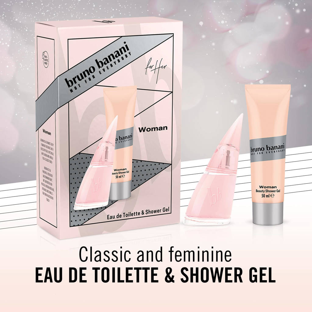 Lekker luchtjeWOMAN geschenkset eau de toilette 30 ml + douchegel 50 ml