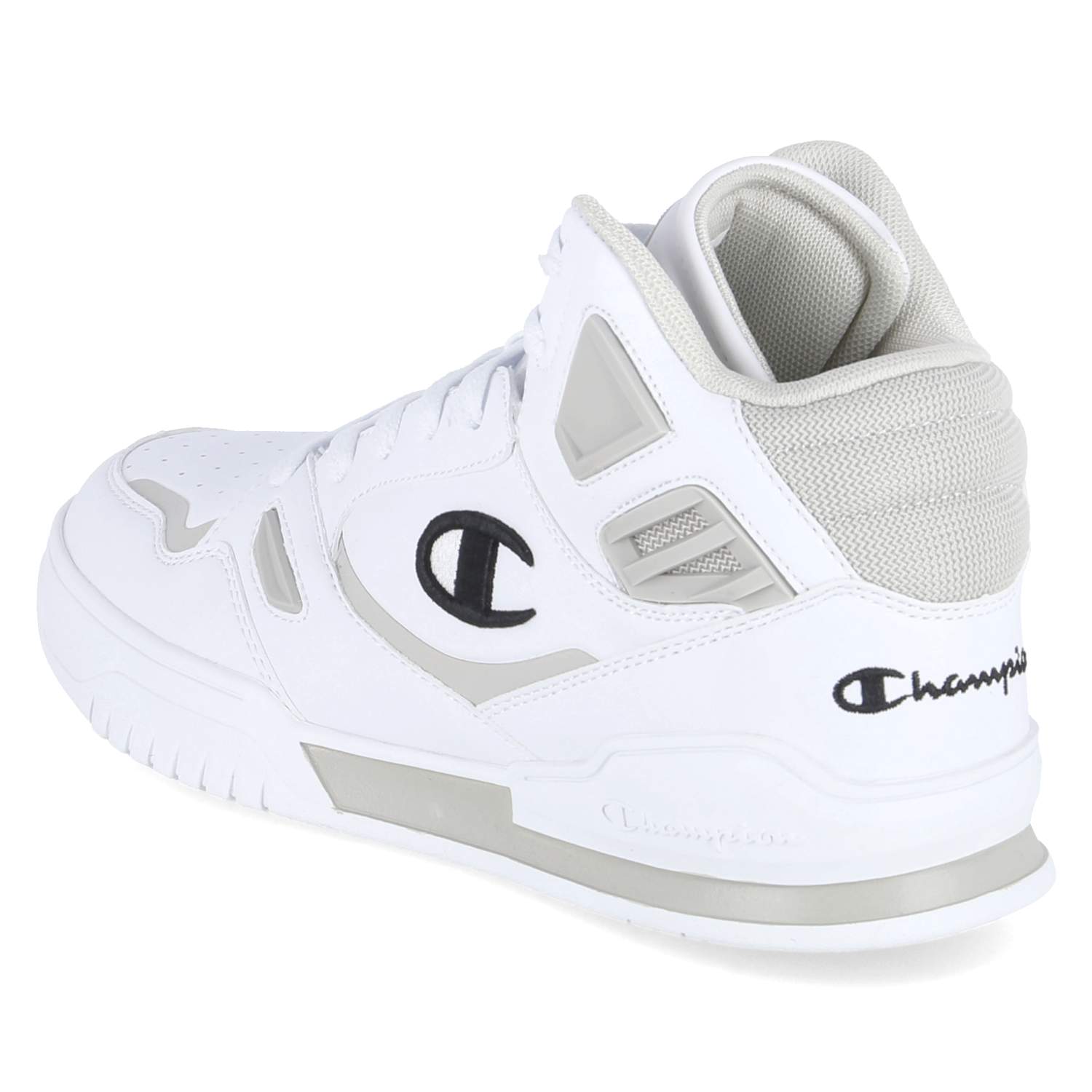 Champion High Sneaker 3 POINT TECH MID - wht/lt.grey
