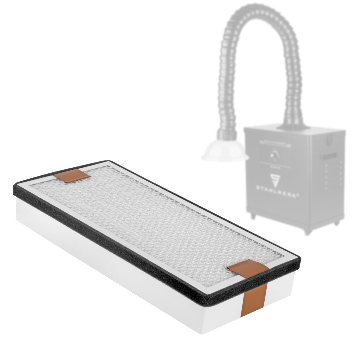 STAHLWERK Medium HEPA-filter voor rookafzuiging FE-210 ST Vervangend filter