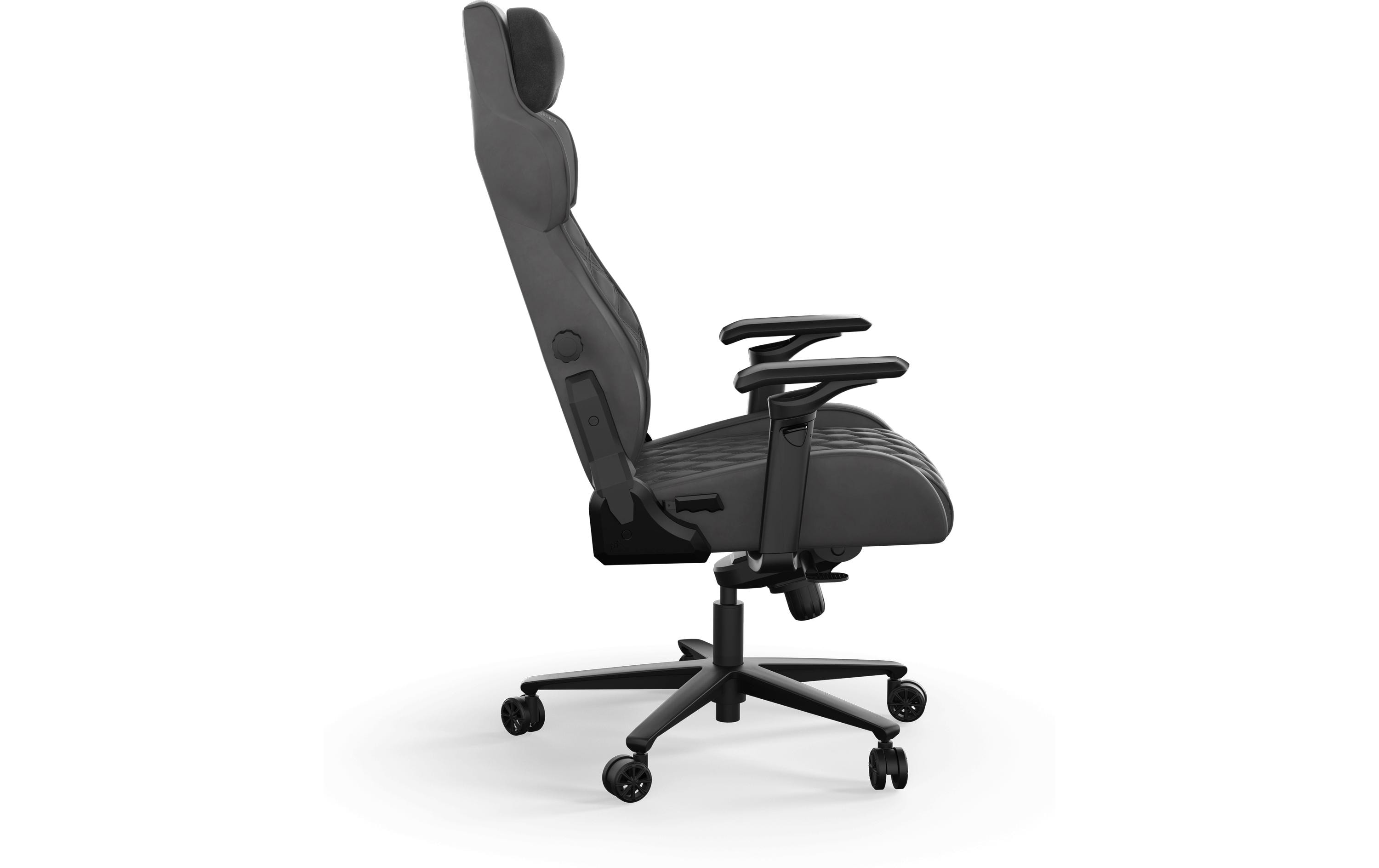 Gaming-Stuhl TC500 Luxe Shadow<br>Ergonomischer Racing-Gaming-Stuhl mit einer Belastbarkeit von bis zu 120 kg