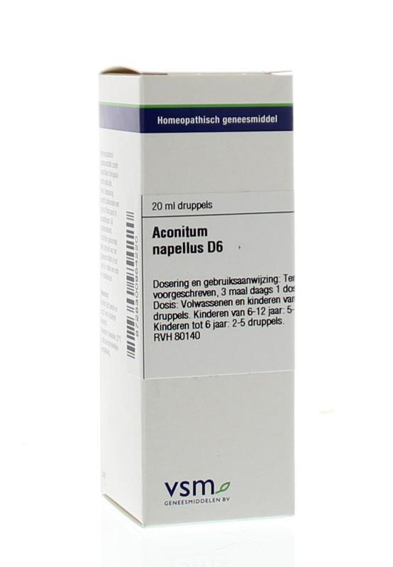 VSM Aconitum napellus d6 20ml