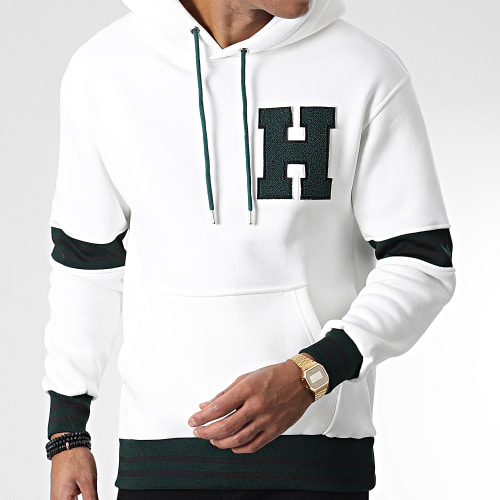 Sweat Capuche OTS-11 Blanc