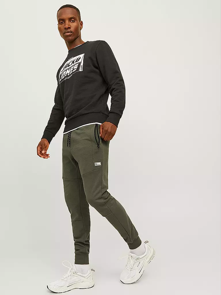 JACK & JONES Jogginghose JPSTWILL JJAIR olive