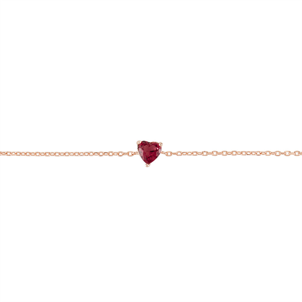 Bracelet Kelvyn Argent Rose Oxyde
