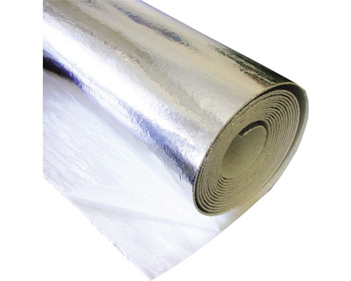 Radiatorreflectiefolie Noma Reflex isolatiefolie voor binnenmuurisolatie, zelfklevend, 5 m x 50 cm