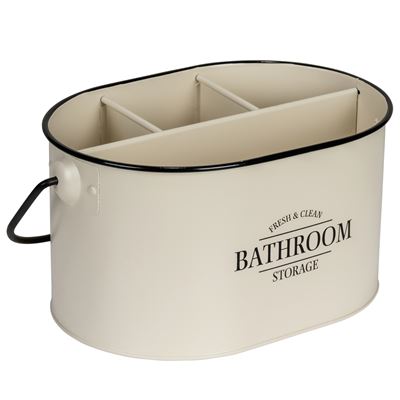 Boîte métal salle de bain à compartiments