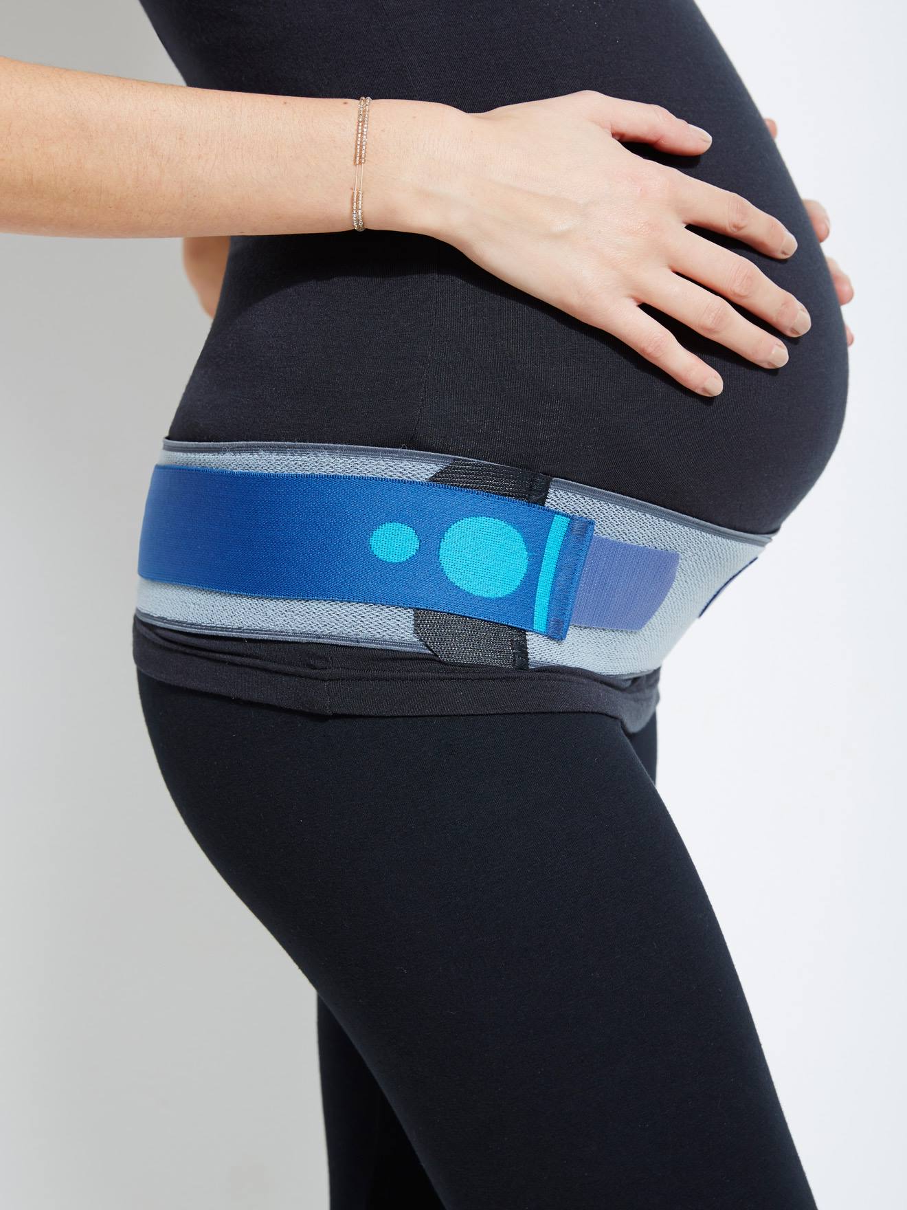 Cinta de gravidez Physiomat Comfort® cinza
