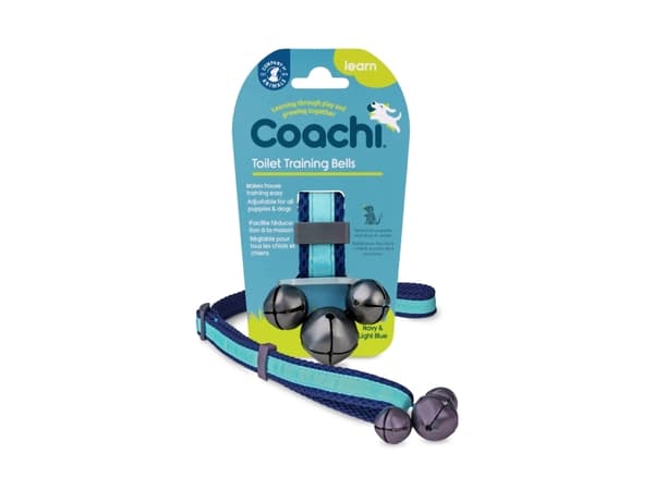 Coachi Toilet Training Bells Navy & Light Blue
