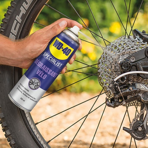 Dégraissant pour vélo WD-40 Specialist - Aérosol de 500 ml