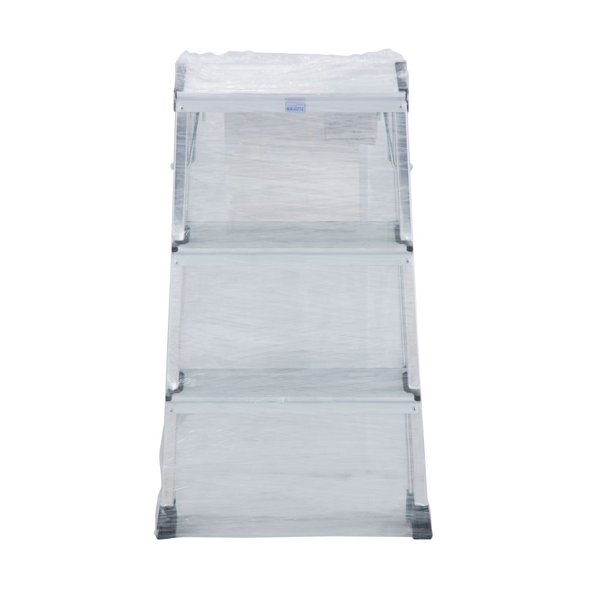 Krause Rolly Opvouwbare Trapkruk Aluminium 2x3 Treden