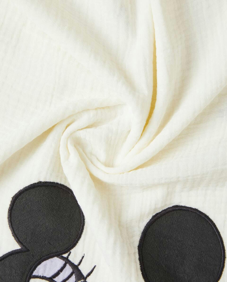 Manta bordada do Mickey Mouse da Disney