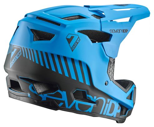 Casque Intégral Seven Project 23 Fibre Verre Bleu / Noir